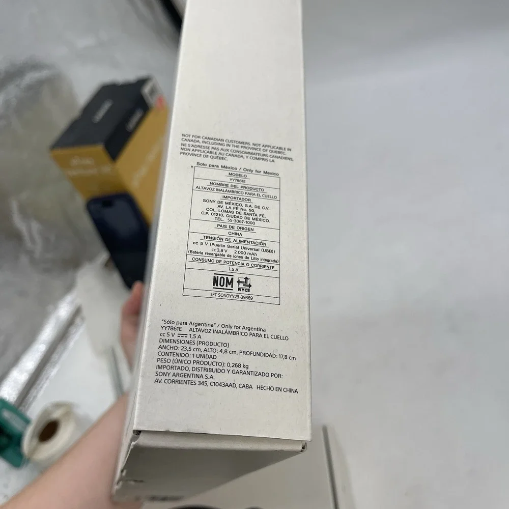 Sony new box
